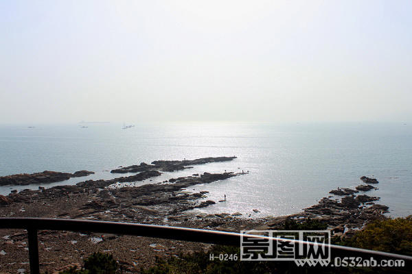 青岛八大关花石楼五层观海台景色2